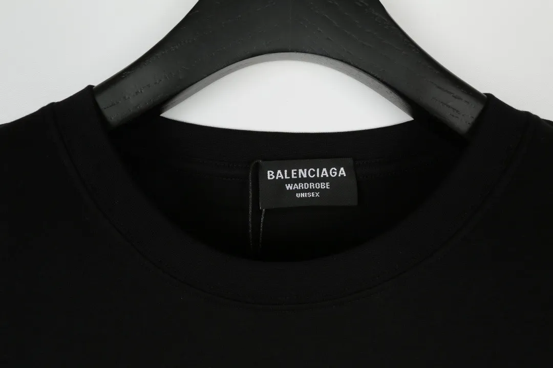 Balenciaga 32 250 Same Style T Versatile ：Black White Size：S-XL